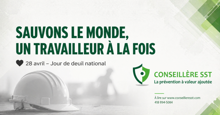 28 avril — Se souvenir… mais surtout agir